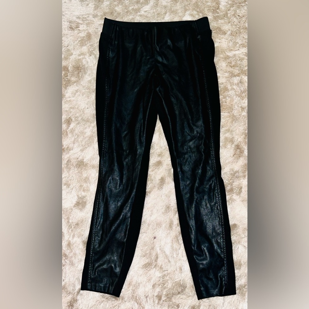 New York & Company Stretch Faux Leather Leggins​